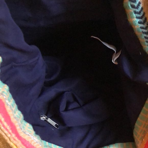 Colour full designed beach bag - Picture 3 of 4